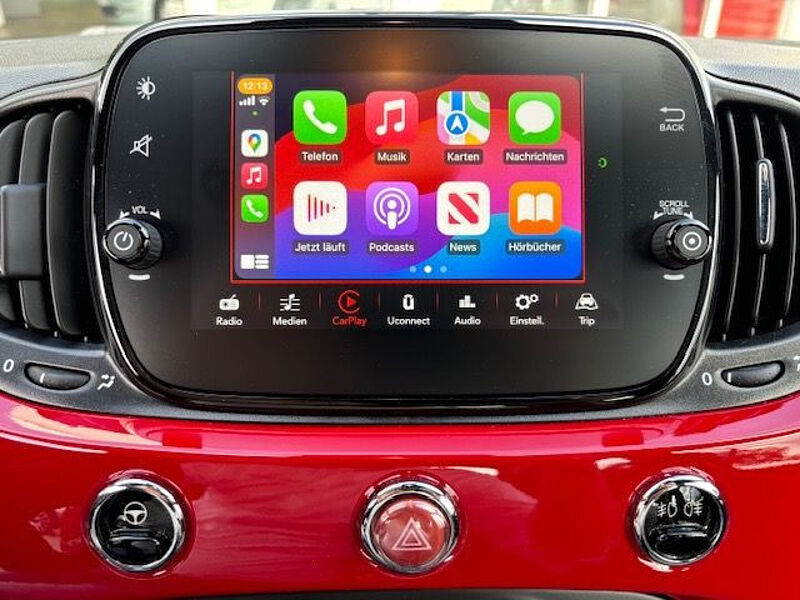 Fiat 500C Lounge Sitzh. /CarPlay/PDC/Klima/uvm.